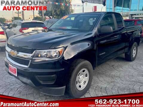 2018 Chevrolet Colorado for sale at PARAMOUNT AUTO CENTER in Downey CA