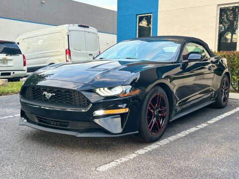 2018 Ford Mustang for sale at ARISE MOTORS in Pompano Beach FL