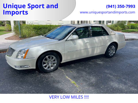 2011 Cadillac DTS for sale at Unique Sport and Imports in Sarasota FL