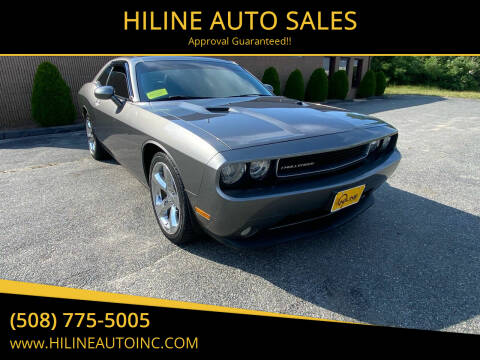 2012 Dodge Challenger for sale at HILINE AUTO SALES in Hyannis MA