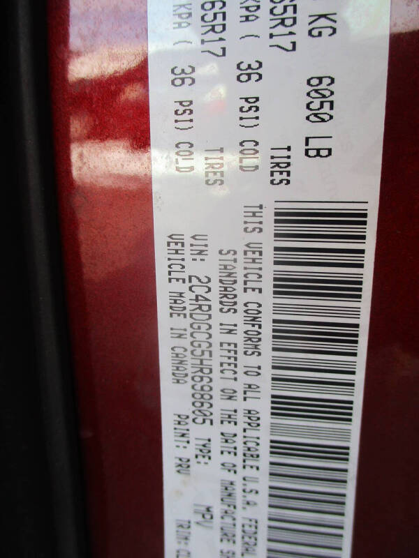 2017 Dodge Grand Caravan SXT