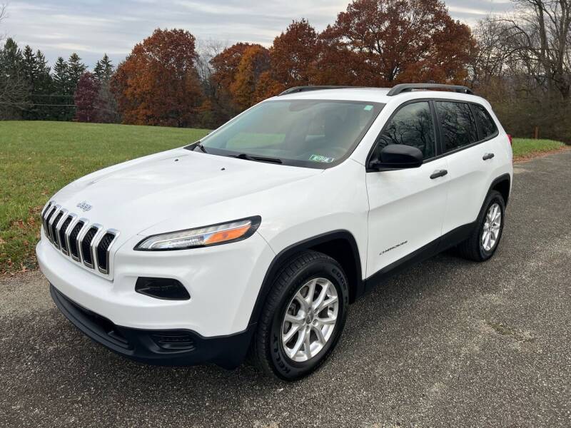2016 Jeep Cherokee for sale at Hutchys Auto Sales & Service in Loyalhanna PA