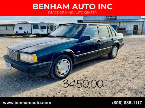 1993 Volvo 940 for sale at BENHAM AUTO INC in Lubbock TX