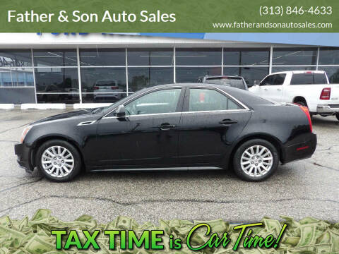 2011 Cadillac CTS for sale at Father & Son Auto Sales in Dearborn MI