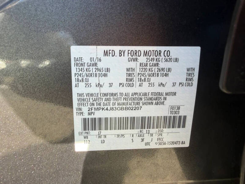 2016 Ford Edge SEL