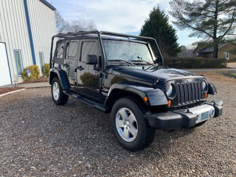 2012 Jeep Wrangler Unlimited for sale at 3C Automotive LLC in Wilkesboro NC