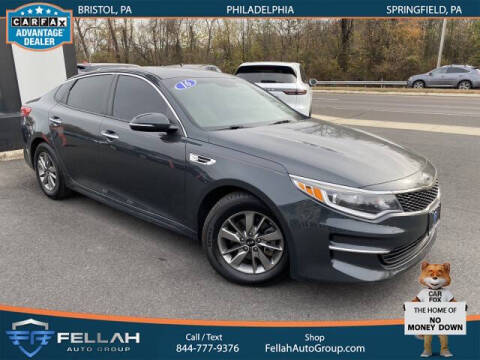 2016 Kia Optima for sale at Fellah Auto Group in Bristol PA