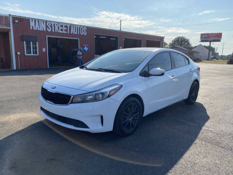 2017 Kia Forte for sale at Main Street Autos Sales and Service LLC in Whitehouse TX