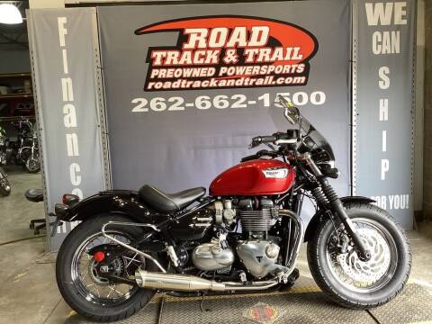 2018 Triumph Bonneville Speedmaster Cranber for sale at Road Track and Trail in Big Bend WI