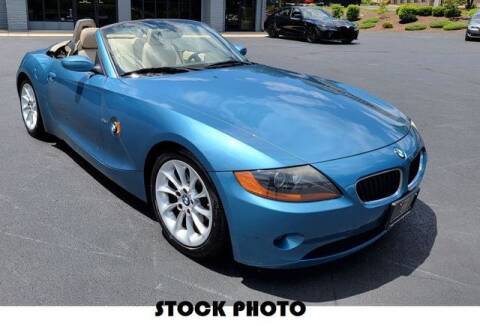 2003 BMW Z4 for sale at DNZ Automotive Sales & Service in Costa Mesa CA