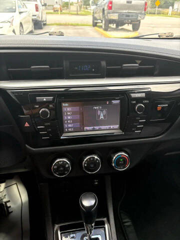 2016 Toyota Corolla L