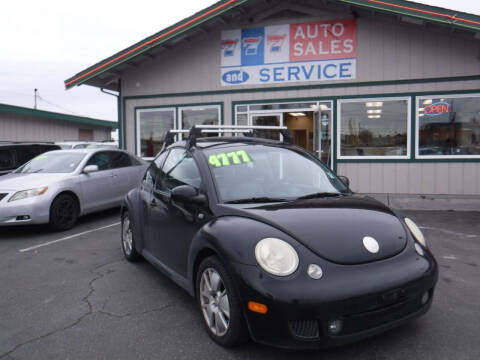 2002 Volkswagen New Beetle for sale at 777 Auto Sales and Service in Tacoma WA