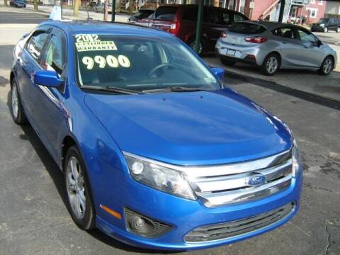 2012 Ford Fusion for sale at D & P AUTO SALES in New Brighton PA