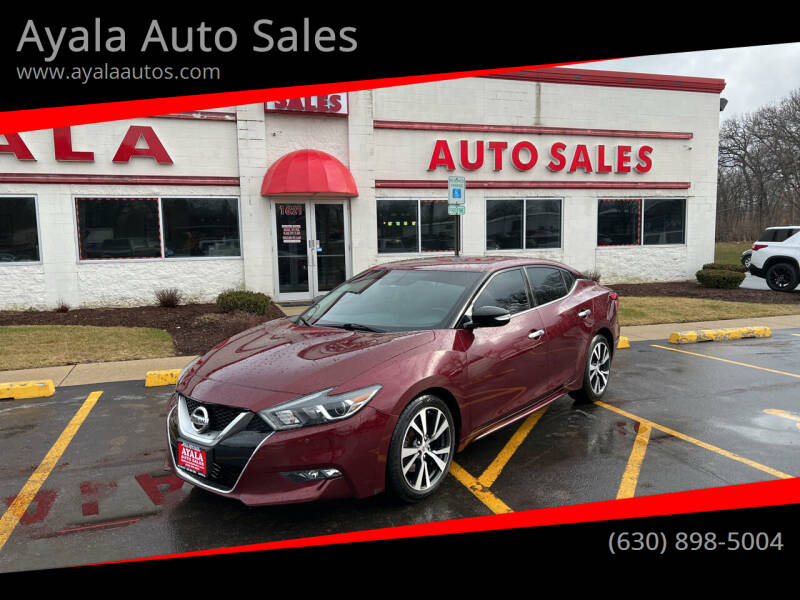2017 Nissan Maxima for sale at Ayala Auto Sales in Aurora IL