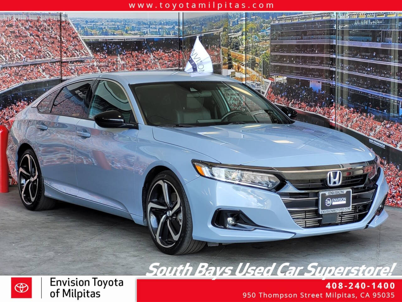 2022 Honda Accord for sale at Envision Toyota of Milpitas in Milpitas, CA