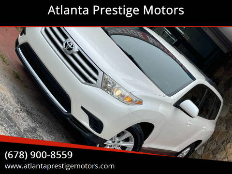 2012 Toyota Highlander for sale at Atlanta Prestige Motors in Decatur GA
