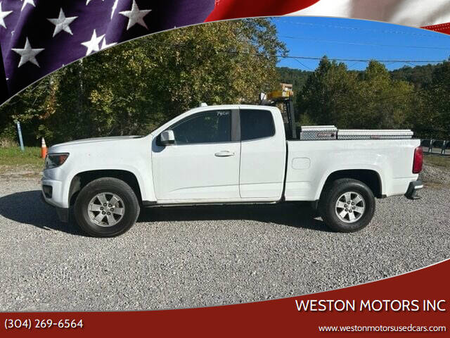 2016 Chevrolet Colorado for sale at WESTON MOTORS INC in Weston WV