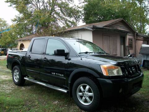 2010 Nissan Titan for sale at THOM'S MOTORS in Houston TX