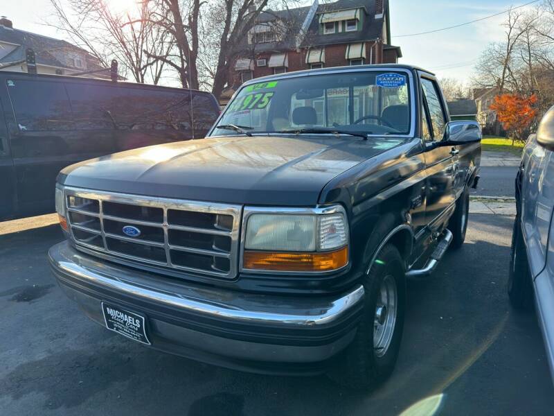 1995 Ford F-150 for sale at Michaels Used Cars Inc. in East Lansdowne PA