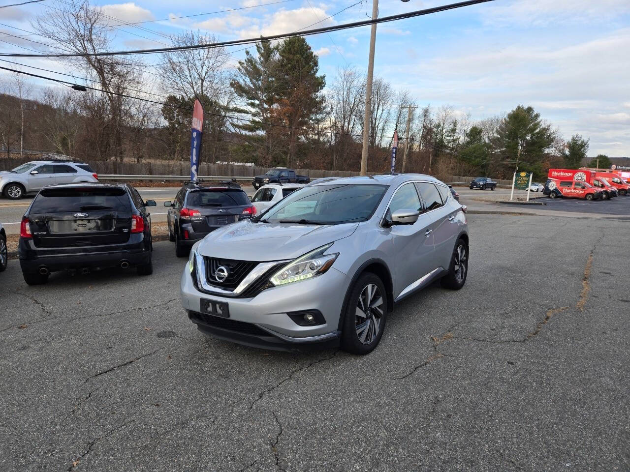 2017 Nissan Murano for sale at PAKLAND AUTO SALES in Auburn, MA