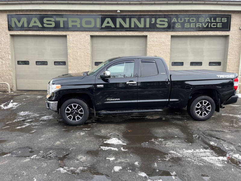 2016 Toyota Tundra for sale at Mastroianni Auto Sales in Palmer MA