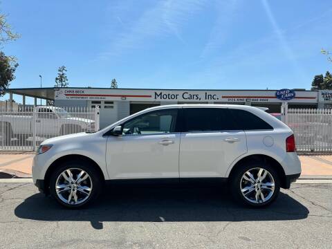 2013 Ford Edge for sale at MOTOR CARS INC in Tulare CA