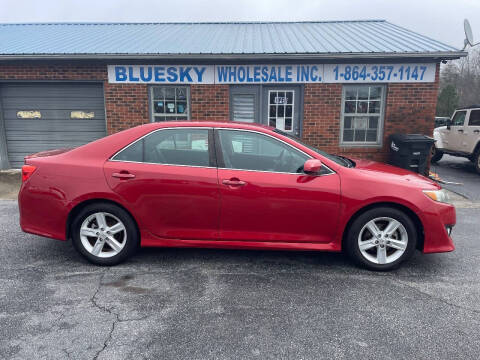 2013 Toyota Camry for sale at BlueSky Wholesale Inc in Chesnee SC
