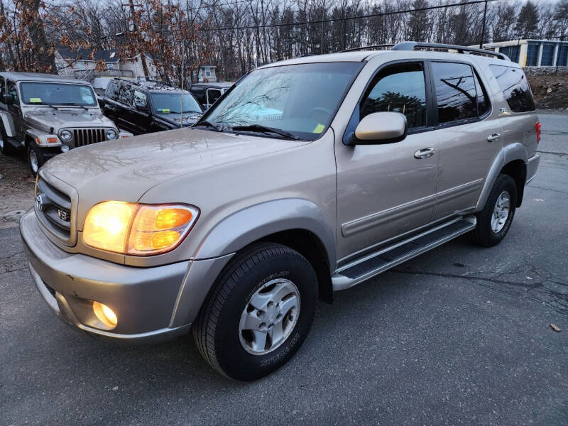 2003 Toyota Sequoia for sale at MX Motors LLC in Ashland MA
