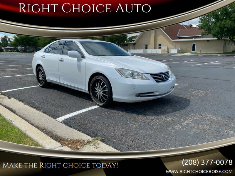 2007 Lexus ES 350 for sale at Right Choice Auto in Boise ID