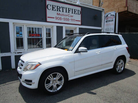 2014 Mercedes-Benz GLK for sale at CERTIFIED MOTORCAR LLC in Roselle Park NJ