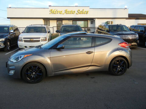 2013 Hyundai Veloster for sale at MIRA AUTO SALES in Cincinnati OH