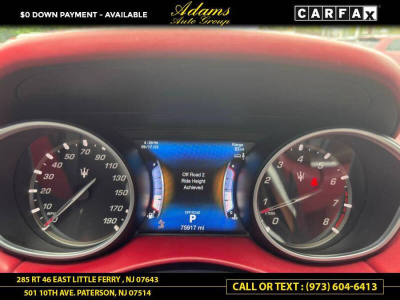 2017 Maserati Levante S