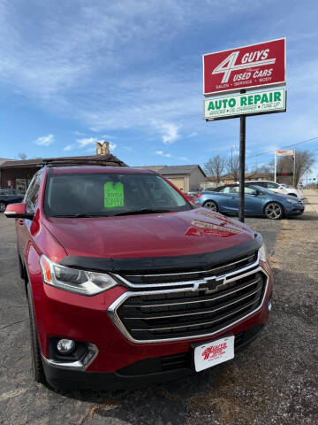 2020 Chevrolet Traverse for sale at Four Guys Auto in Cedar Rapids IA