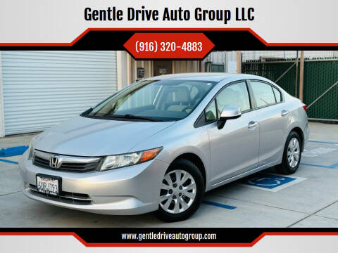 2012 Honda Civic for sale at Gentle Drive Auto Group LLC in West Sacramento CA