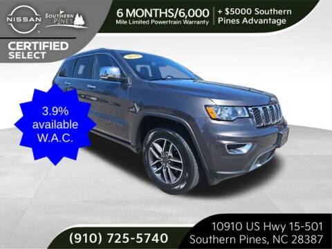 2020 Jeep Grand Cherokee for sale at PHIL SMITH AUTOMOTIVE GROUP - Pinehurst Nissan Kia in Southern Pines NC