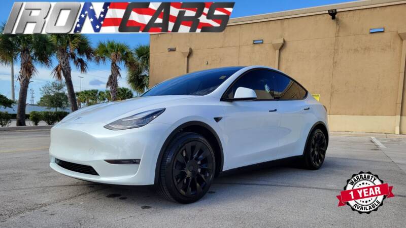 2021 Tesla Model Y for sale at IRON CARS in Hollywood FL