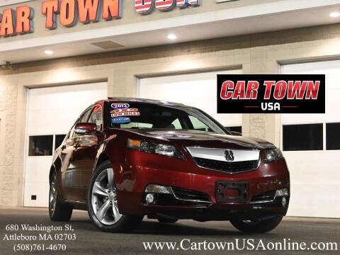2012 Acura TL for sale at Car Town USA in Attleboro MA