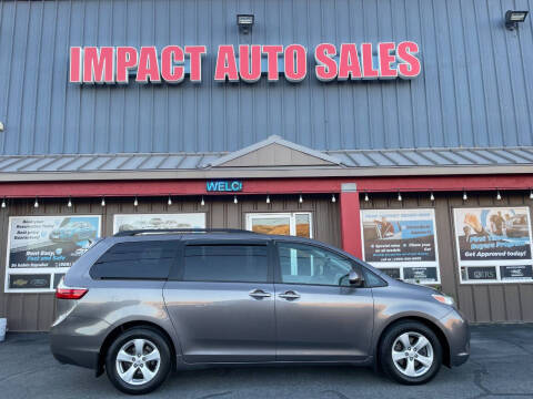 2015 Toyota Sienna for sale at Impact Auto Sales in Wenatchee WA