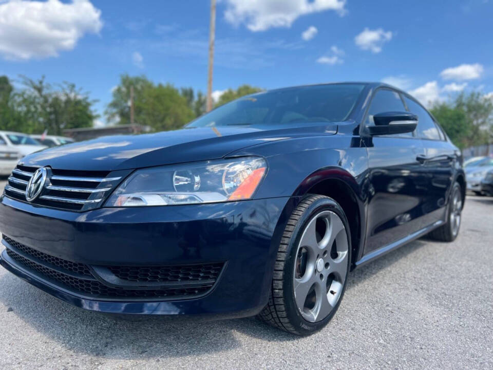 2013 Volkswagen Passat for sale at J-R Auto Sales LLC in Houston, TX