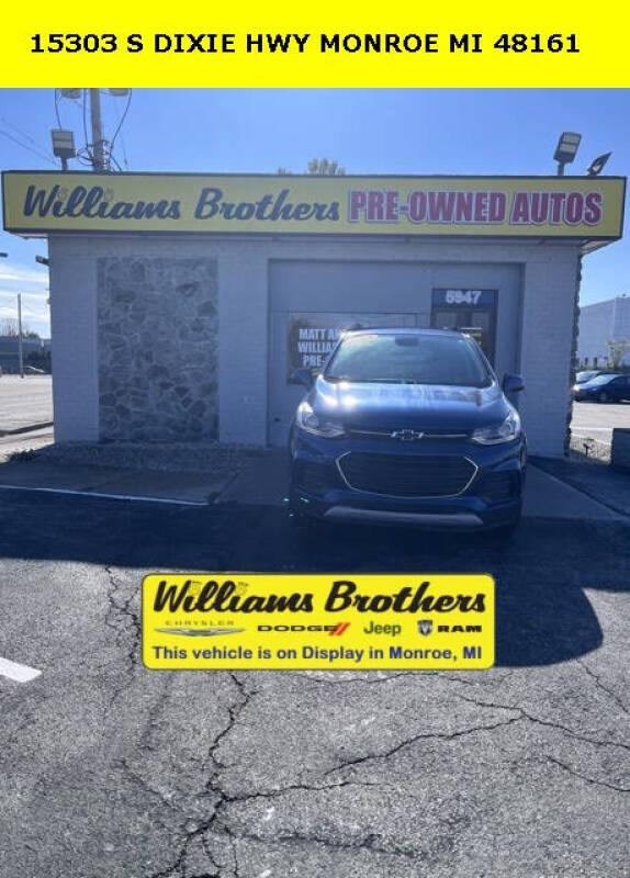 2020 Chevrolet Trax for sale at Williams Brothers - Preowned Toledo in Toledo OH