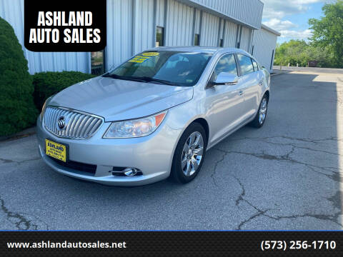 2010 Buick LaCrosse for sale at ASHLAND AUTO SALES in Columbia MO
