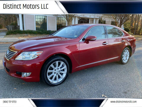 2010 Lexus LS 460 for sale at Distinct Motors LLC in Mechanicsville VA