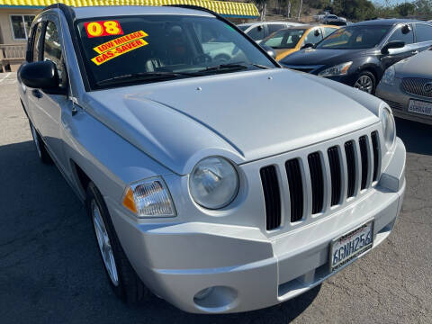 2008 Jeep Compass for sale at 1 NATION AUTO GROUP in Vista CA