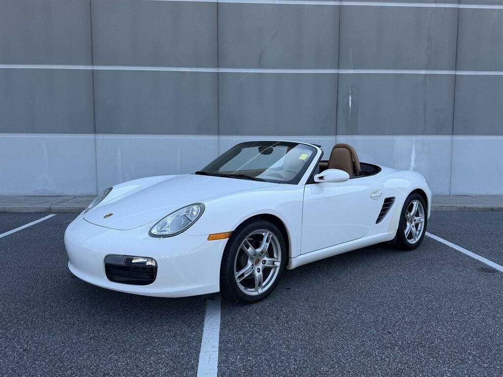 White 2008 Porsche Boxster Base Convertible 2dr Convertible 1