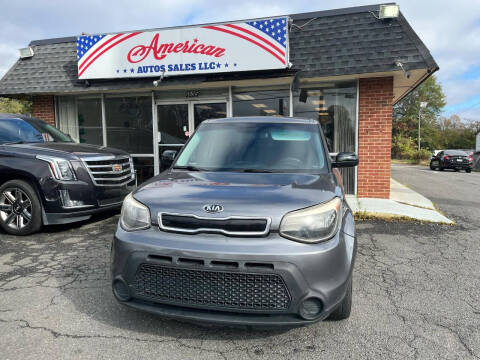 2016 Kia Soul for sale at American Auto Sales LLC in Charlotte NC