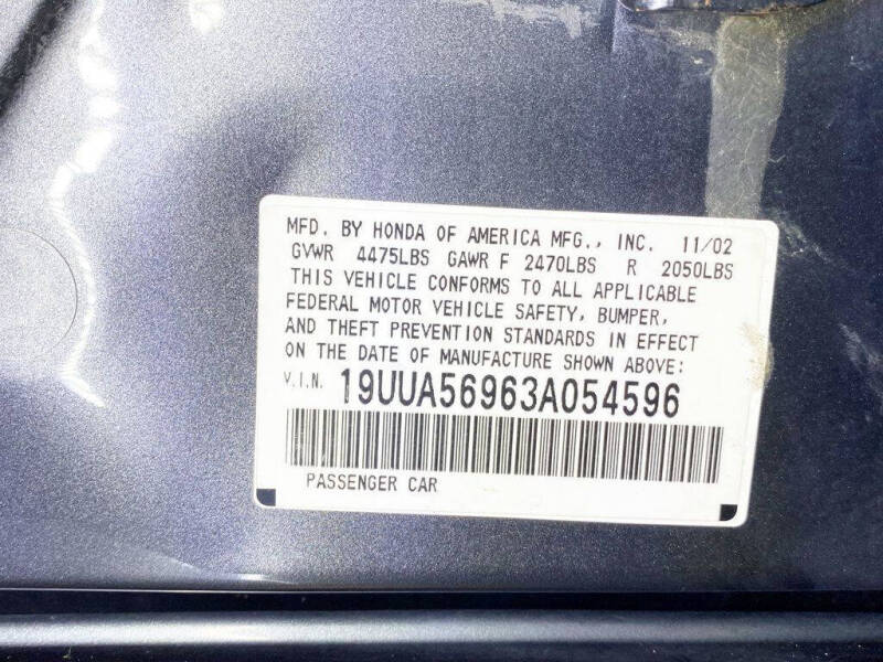 2003 Acura TL 3.2 Type-S w/Navi