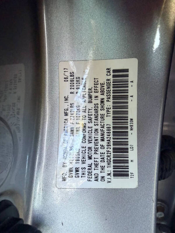 2017 Honda Accord LX