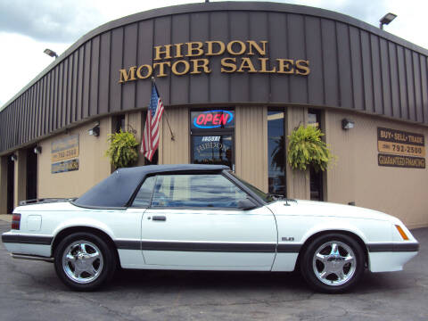 1986 Ford Mustang for sale at Hibdon Motor Sales in Clinton Township MI