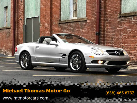 2003 Mercedes-Benz SL-Class for sale at Michael Thomas Motor Co in Saint Charles MO