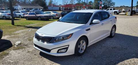 2015 Kia Optima for sale at Music Motors in D'Iberville MS